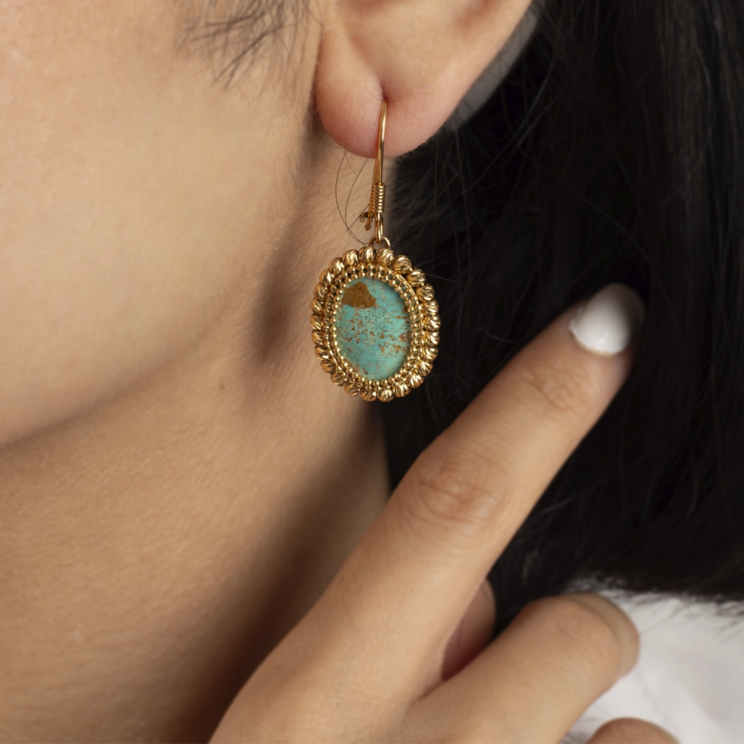 گوشواره فیروزه